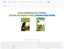 Tablet Screenshot of bikingpugetsound.com